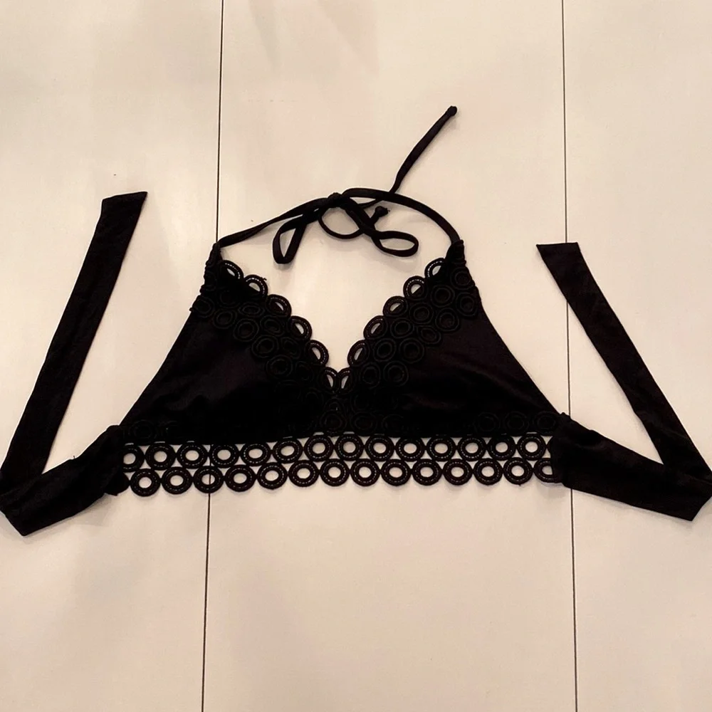 BECCA Bikini 2 pcs (by Rebecca Virtue) ‘Siren Shimmer’ Halter Top and Bottom